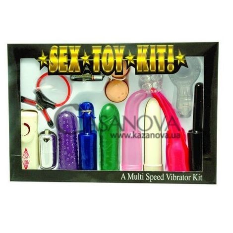 Основне фото Набір Sex Toy Kit різнокольоровий