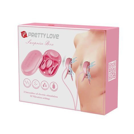 Основне фото Секс-іграшка з електростимуляцією Lybaile Pretty Love Surprise Box рожева