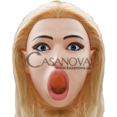 Основне фото Секс-лялька з вібрацією Kayden's Deep Throat тілесна