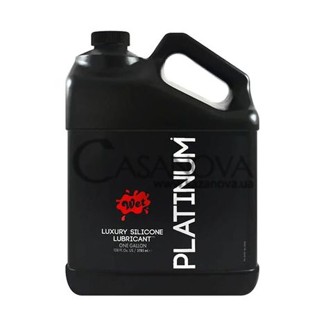 Основное фото Силиконовый лубрикант Wet Platinum Premium Lubricant 3785 мл