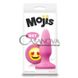 Дополнительное фото Анальная пробка Mojis Plug #ILY розовая 10,5 см