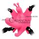 Дополнительное фото Клиторальная вибробабочка Ultra Passionate Harness BW-022045 розовая
