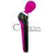 Дополнительное фото Вибромассажёр PalmPower Extreme чёрно-розовый 26,5 см