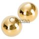 Додаткове фото Вагінальні кульки EasyToys Ben Wa Balls Golden Exercise Balls золотисті