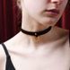 Дополнительное фото Ошейник Upko Leather Thin Choker чёрный