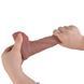 Дополнительное фото Реалистичный фаллоимитатор на присоске Erospace Natural Play Silicone Dildo D1 телесный 21 см