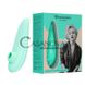 Додаткове фото Вакуумний стимулятор клітора Womanizer Marilyn Monroe Special Edition бірюзовий 14,8 см
