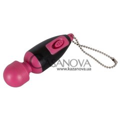 Основное фото Клиторный стимулятор Key Ring Vibe чёрно-розовый