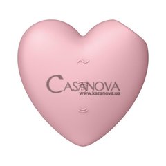 Основне фото Вакуумно-хвильовий стимулятор Satisfyer Cutie Heart рожевий 7 см