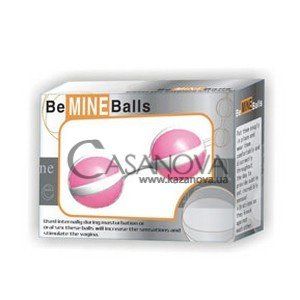 Основное фото Вагинальные шарики BI-014048 Be Mine Balls бело-розовые