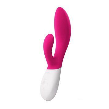 Основне фото Rabbit-вібратор Lelo Ina Wave 2 рожевий 20 см