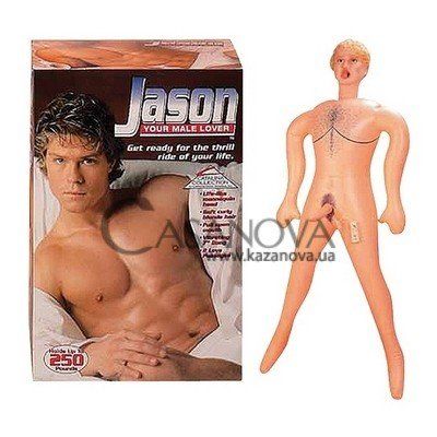 Основне фото Секс-лялька чоловік з вібрацією Jason Your Male Lover тілесна