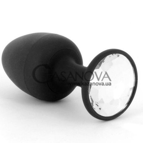 Основное фото Анальная пробка Dorcel Geisha Plug Diamond XL чёрная 11 см