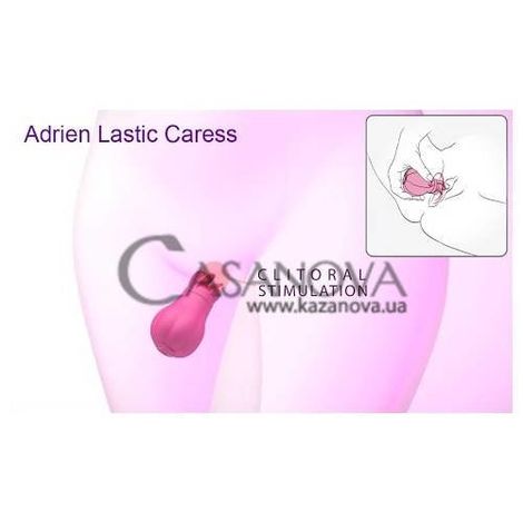 Основне фото Вібратор для клітора Adrien Lastic Caress рожевий 9 см