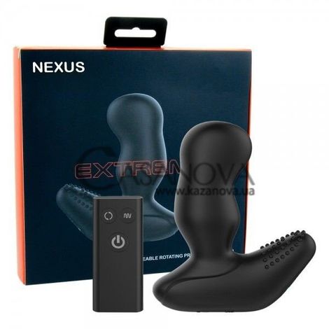 Основне фото Вібромасажер простати Nexus Revo Extreme чорний 14 см