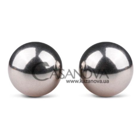 Основне фото Вагінальні кульки EasyToys Ben Wa Balls Metal Exercise Balls сріблясті