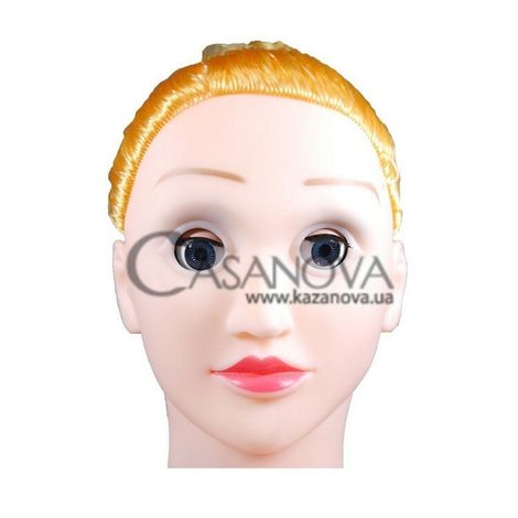 Основное фото Секс-кукла с вибрацией Barbi 3D Face & Breast блондинка