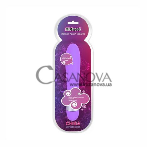 Основне фото Вібратор MisSweet Precious Passion Vibrator пурпурний 17 см