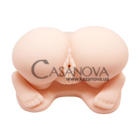 Основне фото Штучна вагіна та анус з вібрацією Lybaile Crazy Bull BM-009115Z-1 тілесна