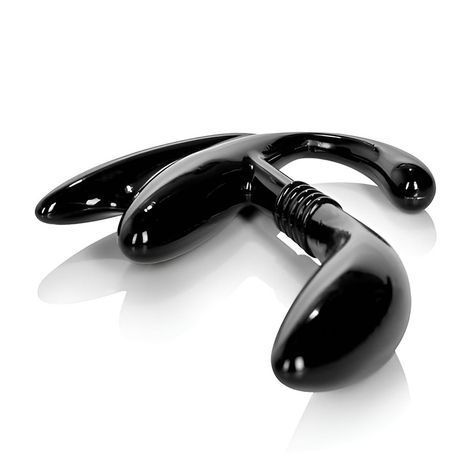 Основное фото Массажёр простаты Apollo Curved Prostate Probe чёрный
