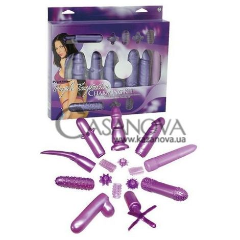 Основне фото Набір для задоволення Purple Temptation Charming Kit фіолетовий