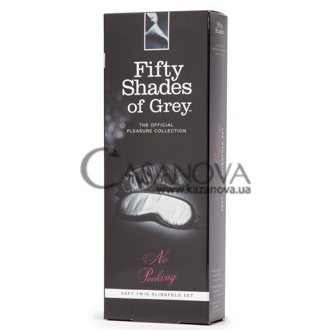 Основное фото Набор масок на глаза Lovehoney Fifty Shades of Grey No Peeking