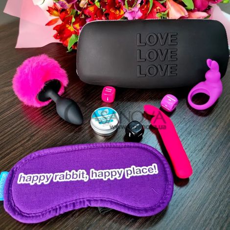 Основне фото Набір секс іграшок Lovehoney Happy Rabbit Couple's Pleasure Kit (7 шт)