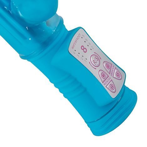 Основне фото Rabbit-вібратор з ротацією You2Toys Sugar Babe блакитний 22 см