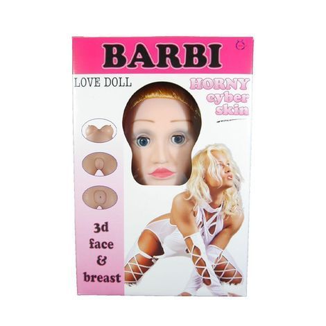 Основне фото Секс-лялька з вібрацією Barbi 3D Face & Breast блондинка