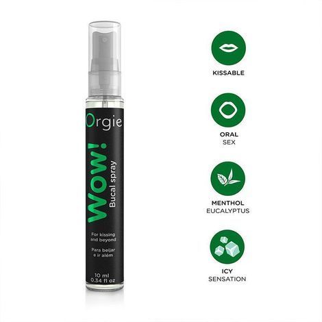 Основне фото Спрей для орального секс Orgie Wow! Blowjob Spray ментол 10 мл