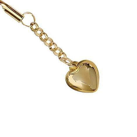 Основне фото Затискачі для сосків з підвісками Liebe Seele Gold Nipple Clamps Heart Shaped золотисті