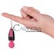 Додаткове фото Кліторний стимулятор Key Ring Vibe чорно-рожевий