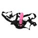 Дополнительное фото Женский страпон Lifelike Lover Strap-On XS-OWB10003 розово-чёрный 17,5 см