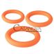 Дополнительное фото Набор эрекционных колец Neon Stimu Ring Set оранжевый
