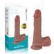 Дополнительное фото Реалистичный фаллоимитатор на присоске Erospace Natural Play Silicone Dildo D2 телесный 20,6 см