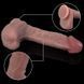 Дополнительное фото Реалистичный фаллоимитатор на присоске Erospace Natural Play Silicone Dildo D2 телесный 20,6 см