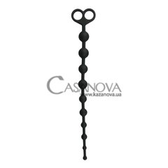Основное фото Анальная цепь EasyToys Long Anal Beads чёрная 33,5 см