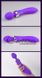 Дополнительное фото Вибромассажёр с подогревом Leten AV Heat фиолетовый 22,6 см