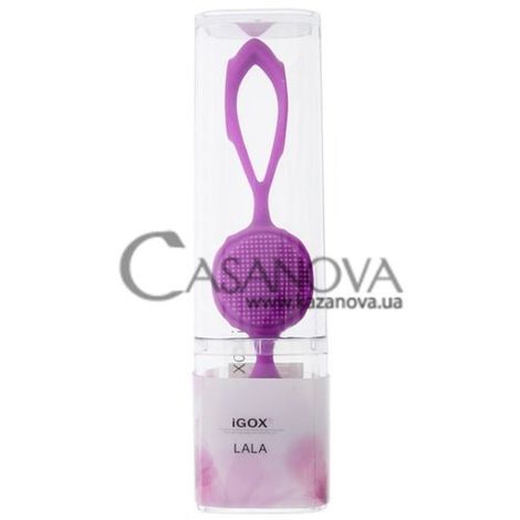 Основне фото Вагінальні кульки iGox Lala фіолетові