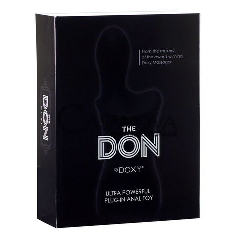 Основне фото Анальний вібростимулятор Doxy The Don чорний 19 см