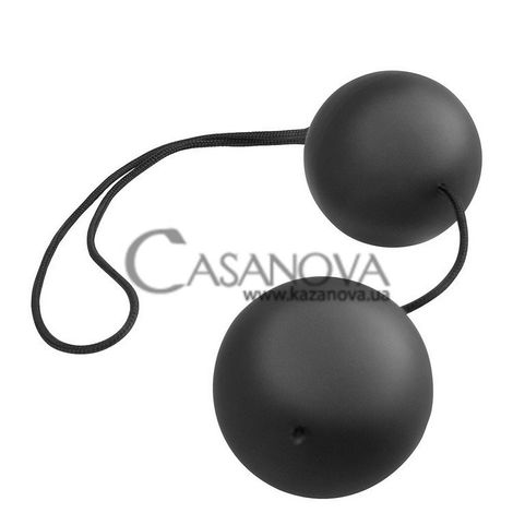 Основное фото Анальные шарики Vibro Balls чёрные