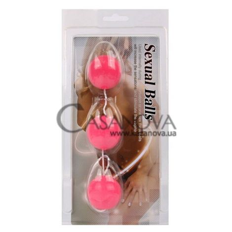 Основне фото Вагінальні кульки Sexual Balls рожеві