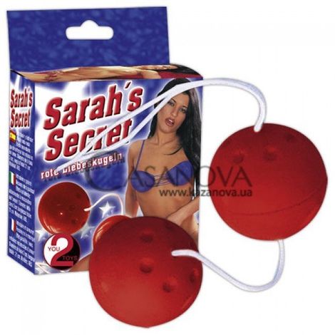Основное фото Вагинальные шарики Sarah's Secret красные