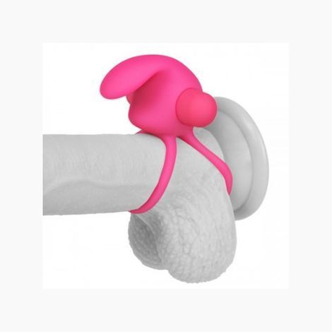 Основное фото Двойное эрекционное виброкольцо Lovetoy Power Clit Duo Silicone Cockring розовое