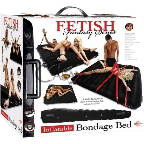 Основное фото Надувная кровать для секса Inflatable Bondage Bed чёрная