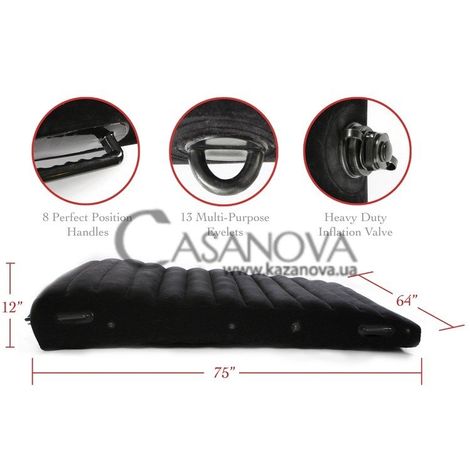 Основне фото Надувне ліжко для сексу Inflatable Bondage Bed чорне