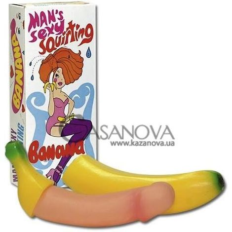 Основное фото Прикольная игрушка-банан Mans Sexy Squirting
