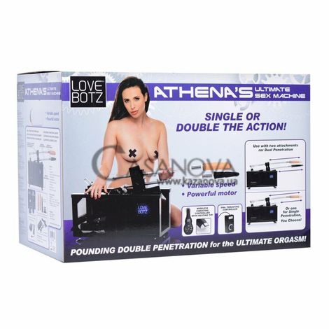 Основное фото Секс-машина Xr Brands Lovebotz Athena's Ultimate Sex Machine чёрная