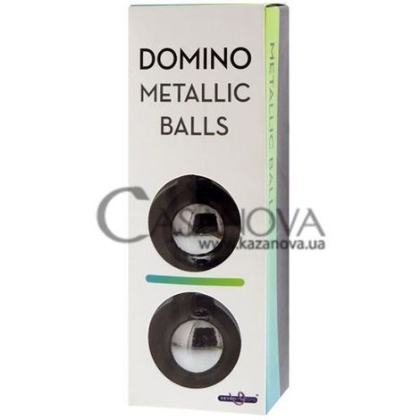 Основне фото Вагінальні кульки Domino Metallic Balls сріблясті