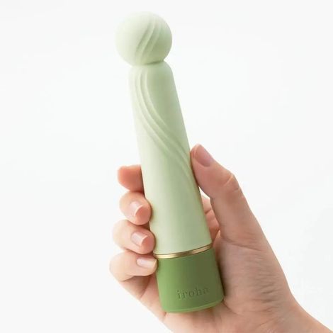 Основное фото Вибратор для точки G Tenga Iroha Rin+ Hisui салатовый с зелёным 16 см
